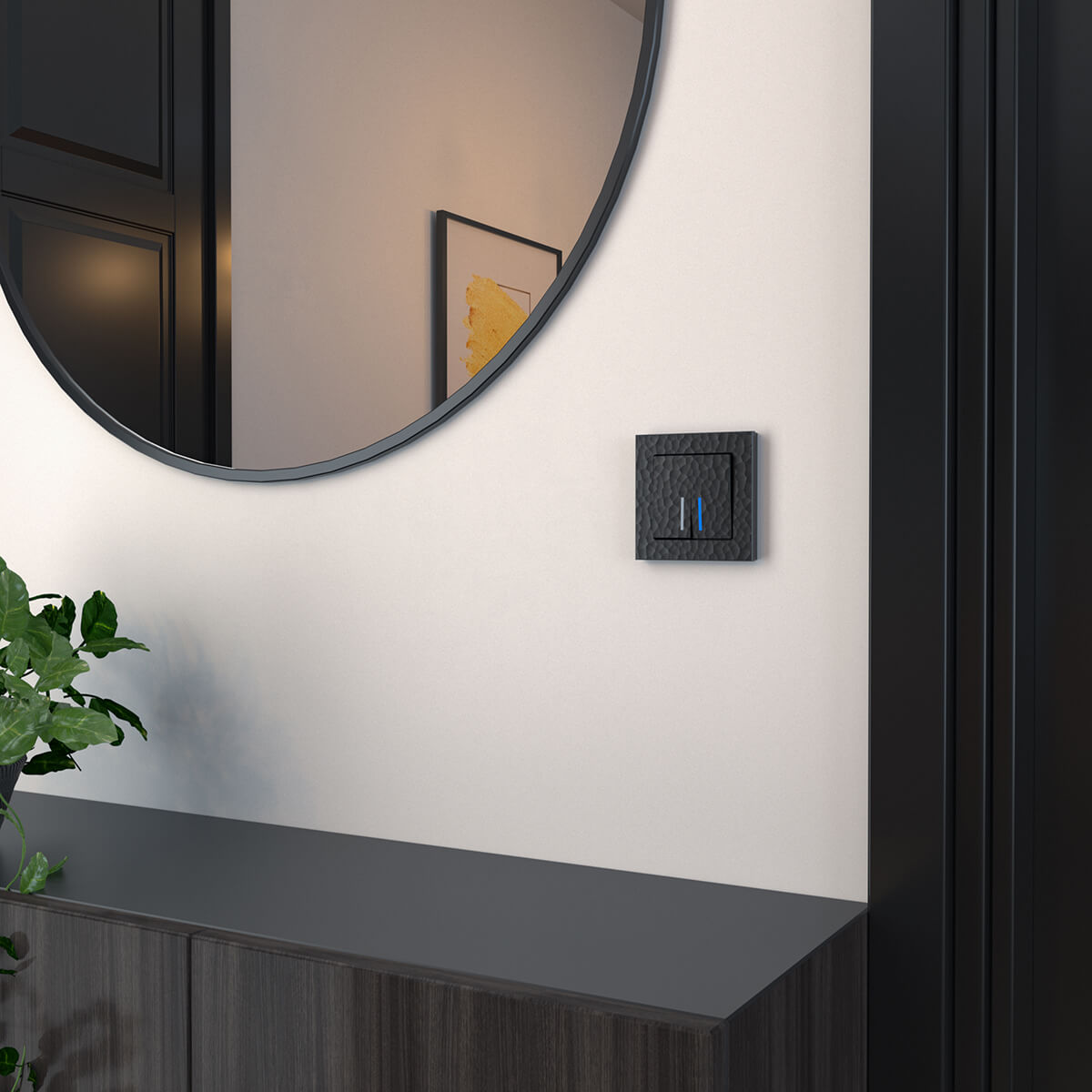 Рамка Werkel Hammer черный 4690389163364