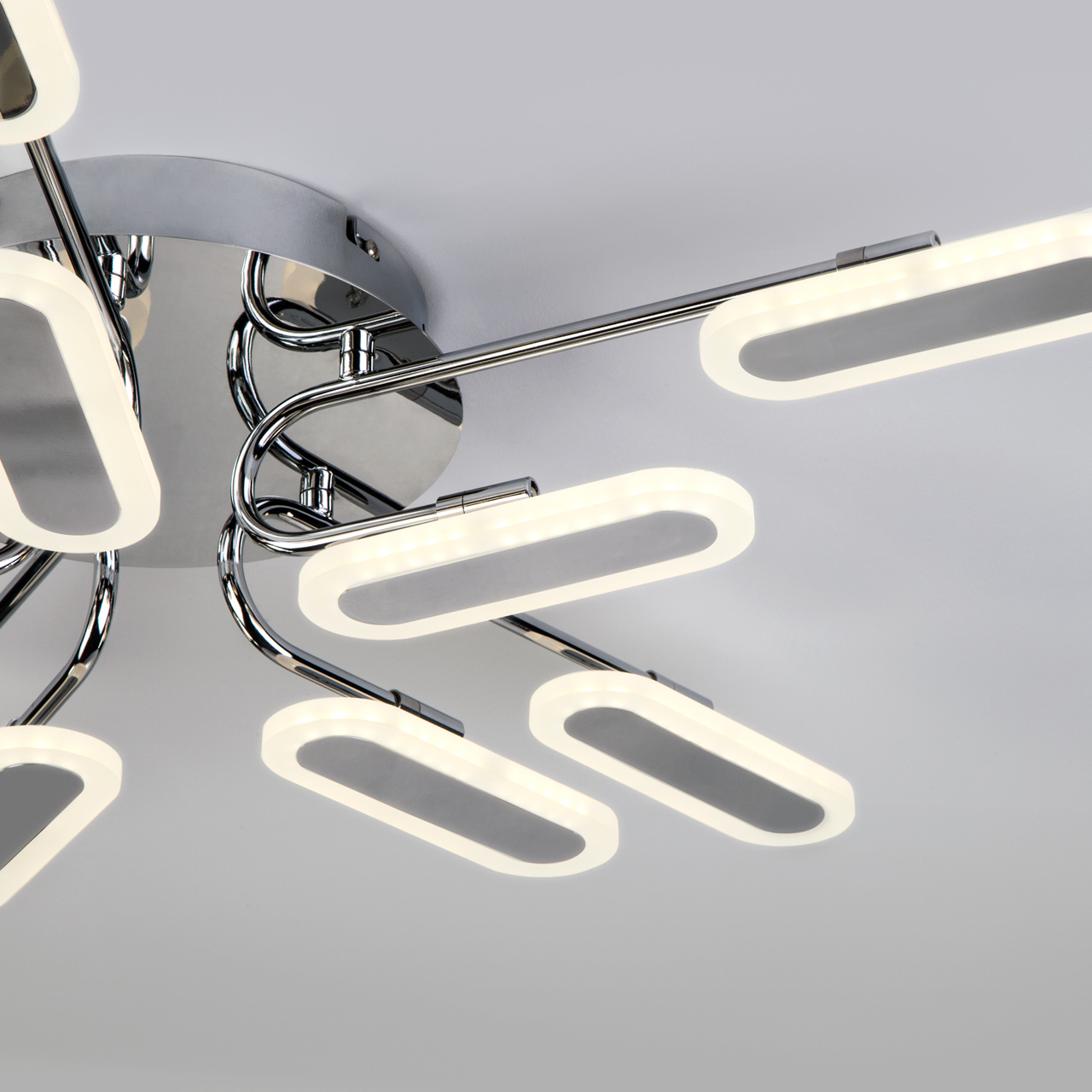 Потолочный светодиодный светильник Eurosvet Osaka 90148/10 хром