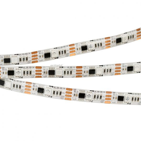 Светодиодная лента Arlight SPI-5000SE-AM 12V RGB (5060, 150 LED x1, 1903) 024500