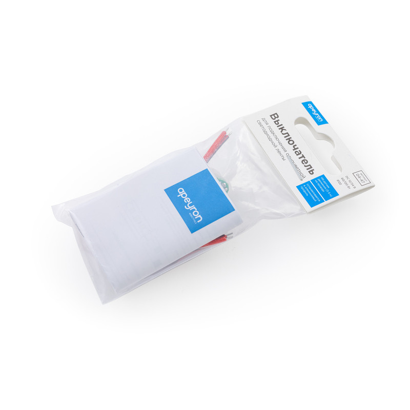 Выключатель с ИК-датчиком движения для алюминиевого профиля Apeyron 04-47