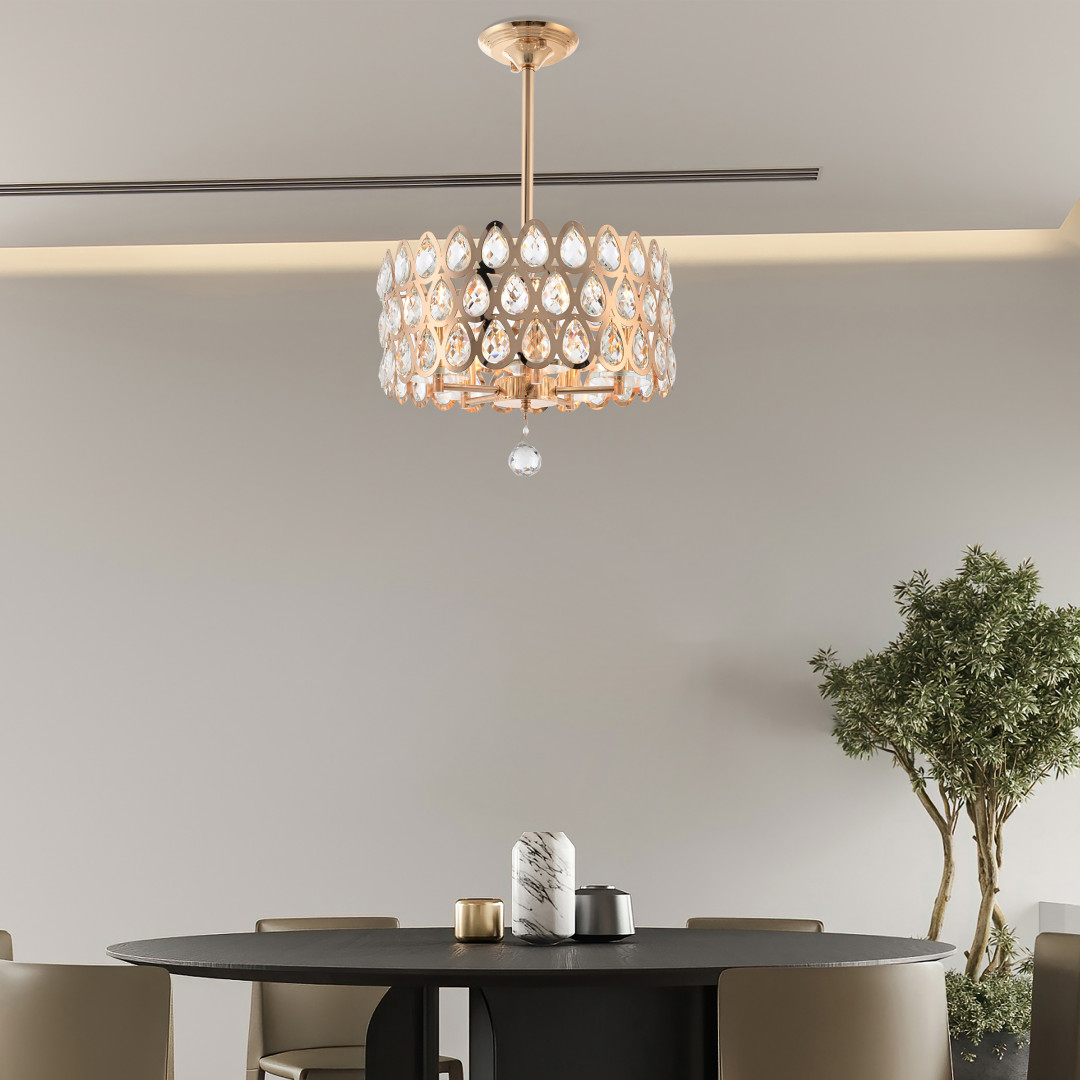 Люстра на штанге Arte Milano Sorrento 371019/5/300/390 GD