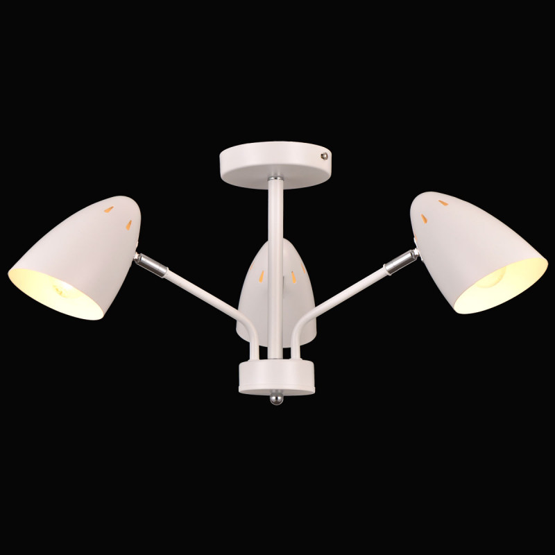 Люстра на штанге Natali Kovaltseva 75085/3C WHITE