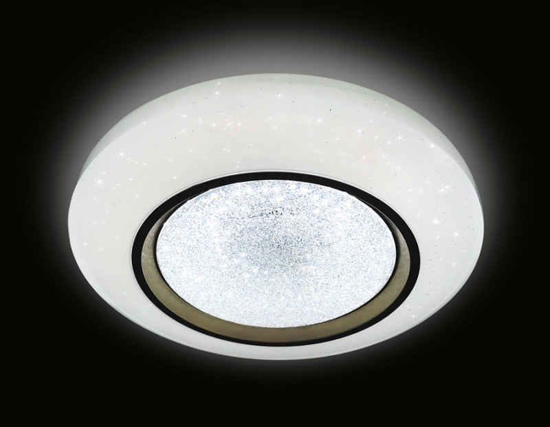 Накладная люстра Ambrella Light FS1233 WH/SD 48W D390