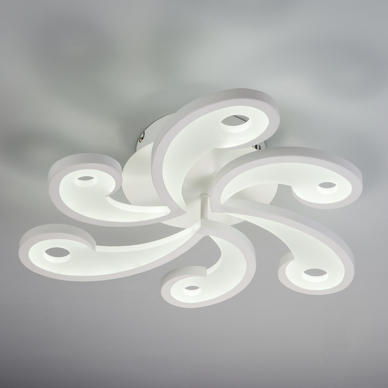 Потолочная люстра Eurosvet Rosie 90093/6 белый