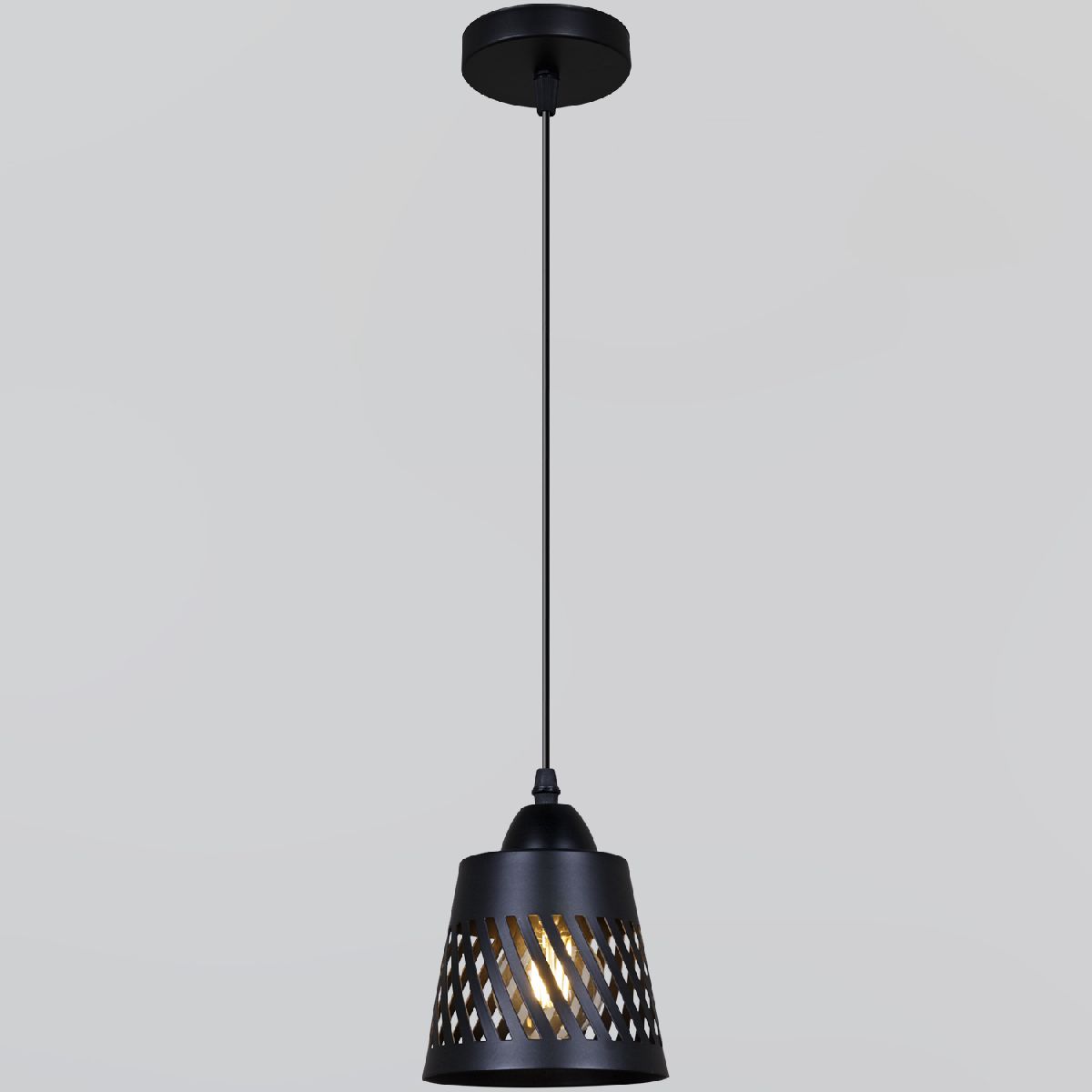 Подвесной светильник лофт Reluce 06172-0.9-01 BK