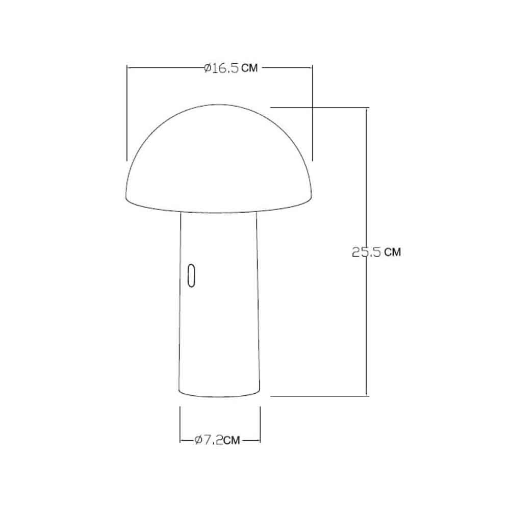 Настольная лампа Lucide Fungo 15599/06/31