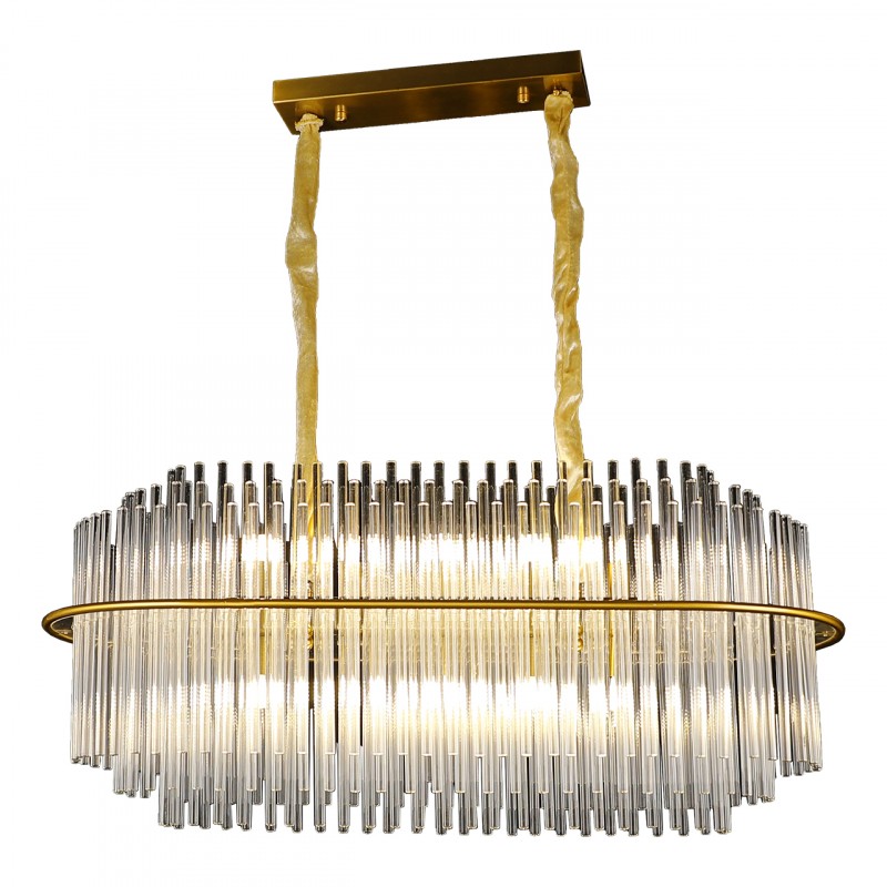 Подвесная люстра неоклассика IMEX MD.1013-10-S COPPER