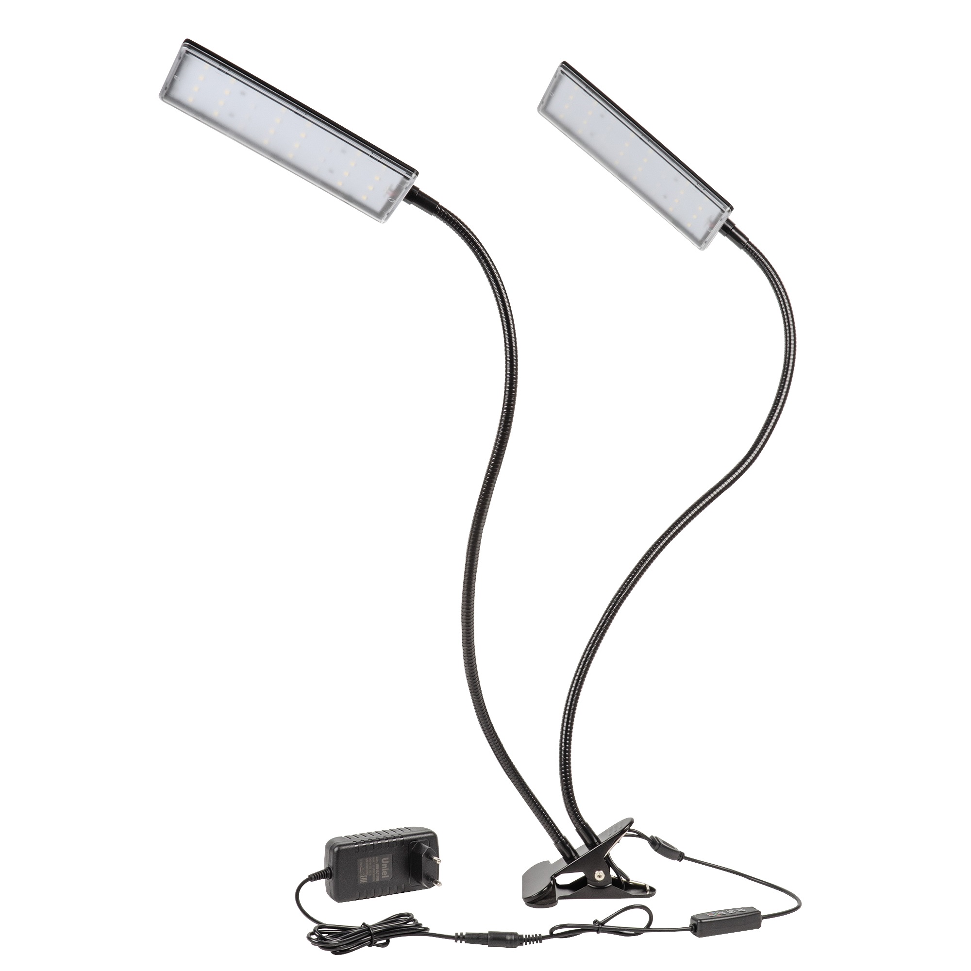 Светодиодный светильник для растений Uniel ULT-P37-24W/SPFB/TM/60 IP40 BLACK TWIN UL-00010378