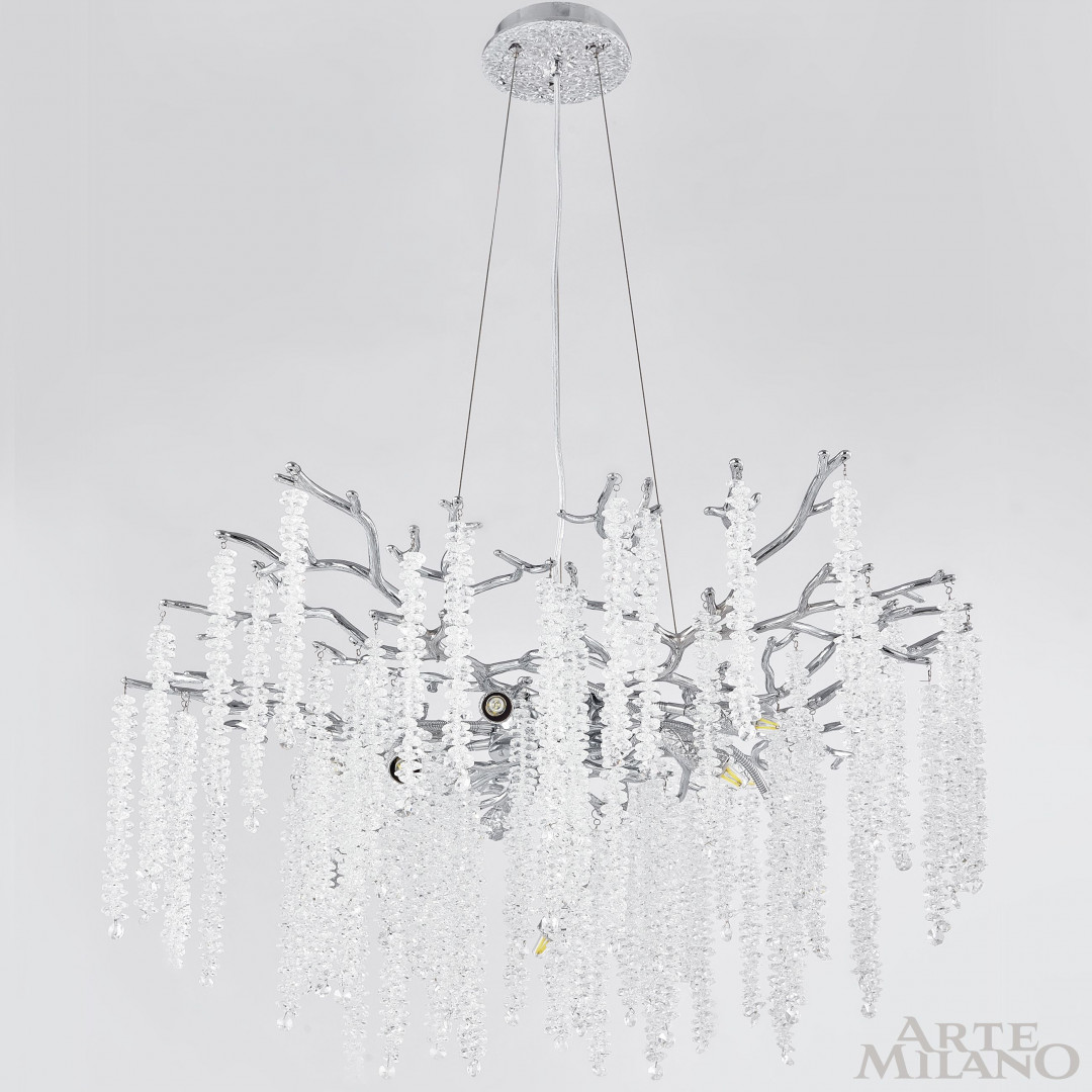 Подвесная люстра Arte Milano Milan 230901/D760/10/A Cr