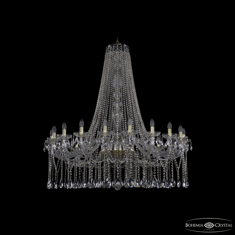 Подвесная люстра Bohemia Ivele Crystal 1413/20/460/h-136 G