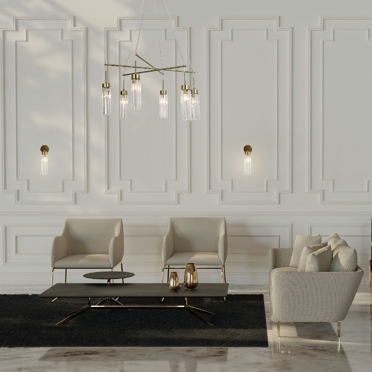 Бра Eurosvet Gilian 60163/1 латунь a065760