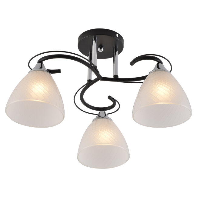 Потолочная люстра Seven Fires Nuala SF3372/3C-BK-CR-WT