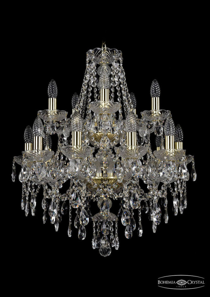 Подвесная люстра Bohemia Ivele 1415/10+5/200/2d/G