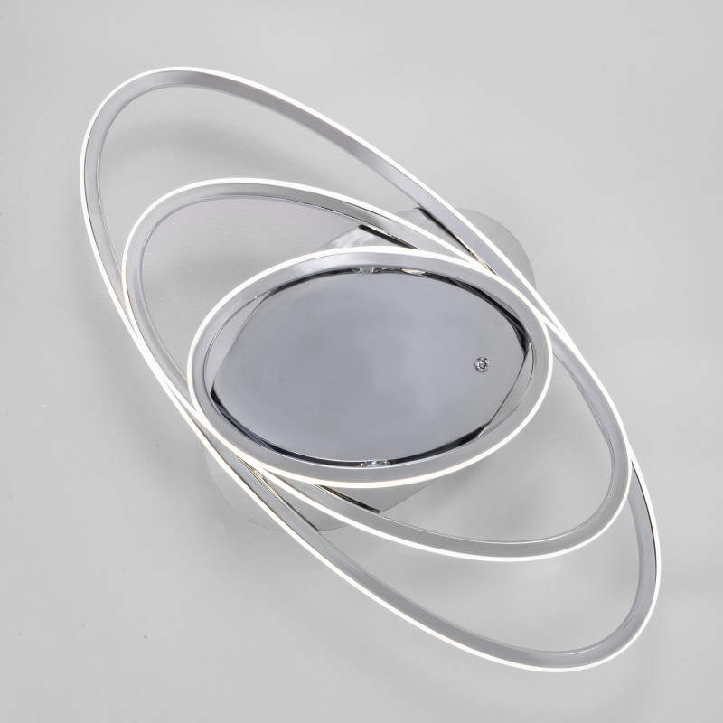 Потолочный светодиодный светильник Eurosvet Lauda 90237/3 хром