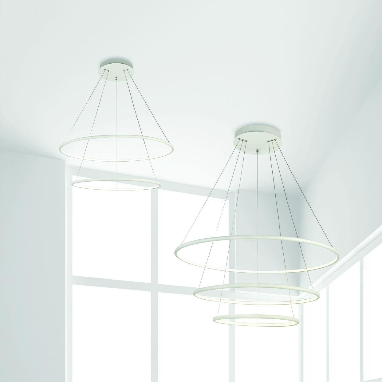 Подвесной светодиодный светильник Maytoni Nola MOD807-PL-03-110-W