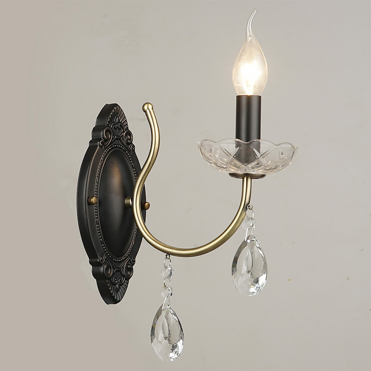 Бра Reluce 03805-0.2-01 AB+BK