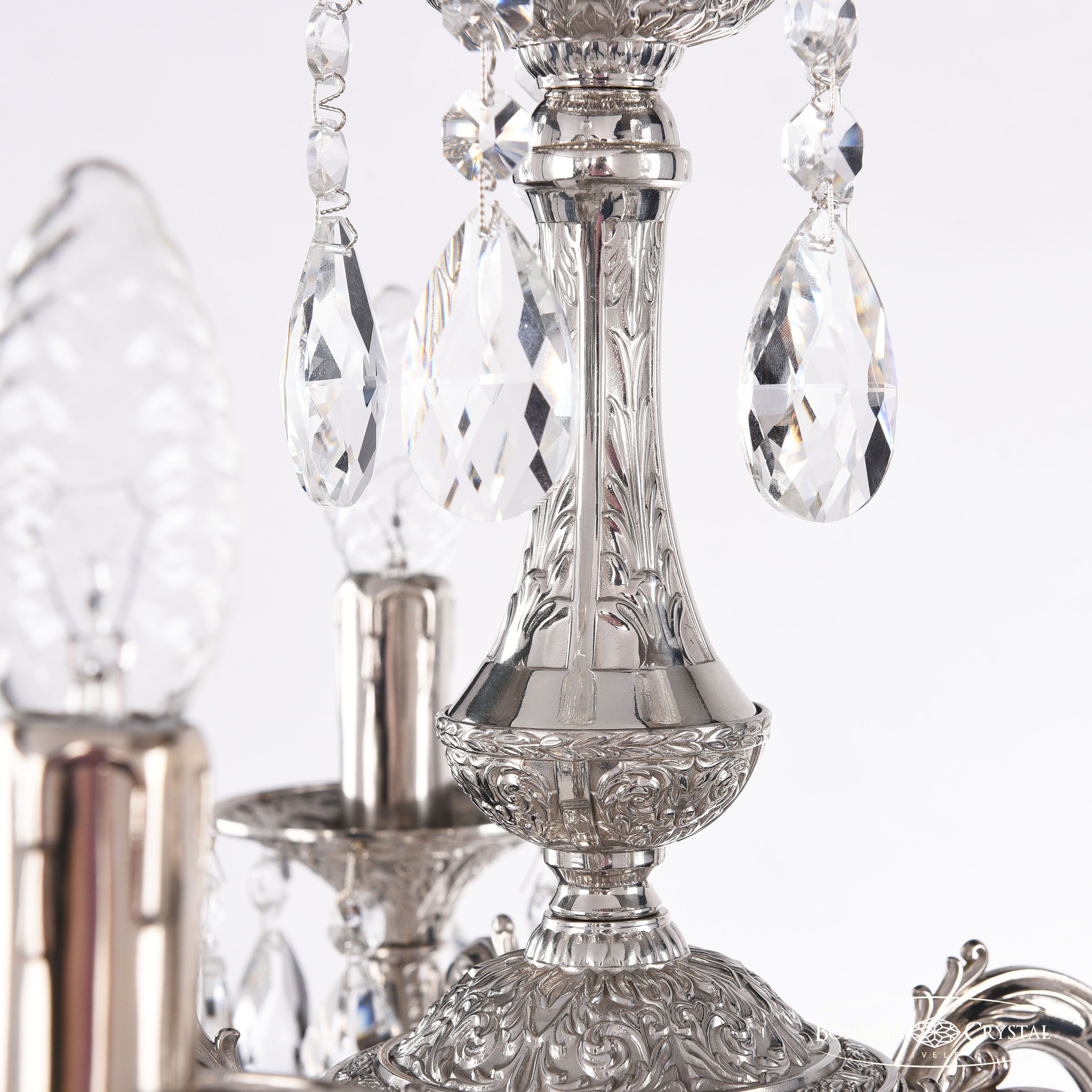 Подвесная люстра Bohemia Ivele Crystal Florence 71101/5/125 B Ni