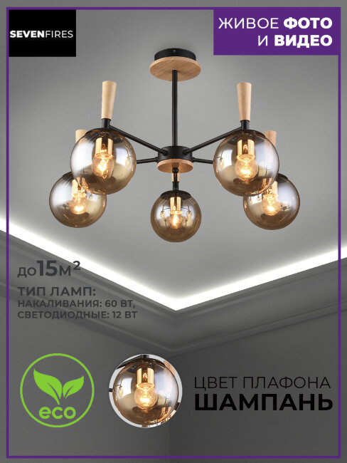 Люстра на штанге Wedo Light Mary 65913.01.69.05