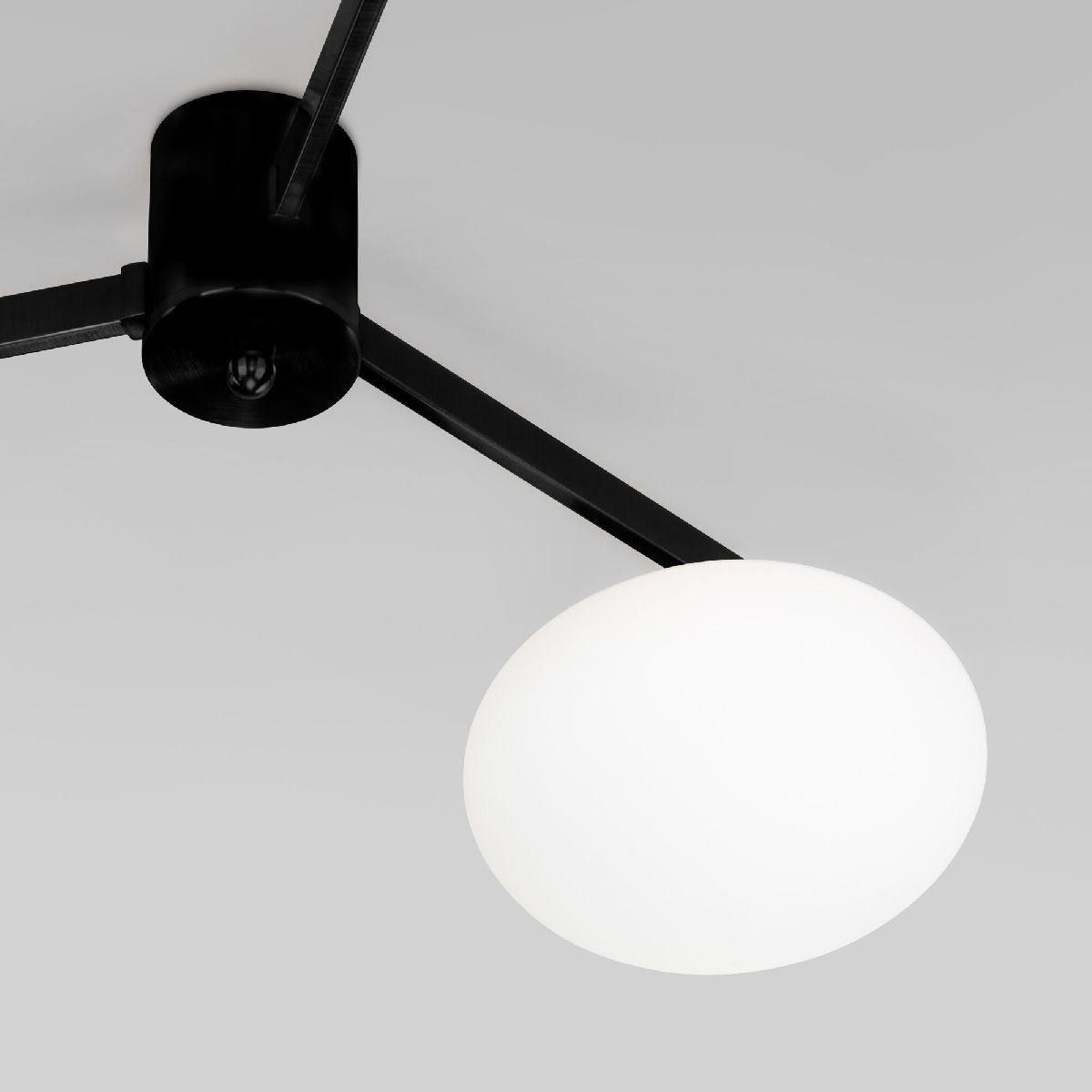 Потолочная led люстра Eurosvet Opaline 70220/3 черный a065764
