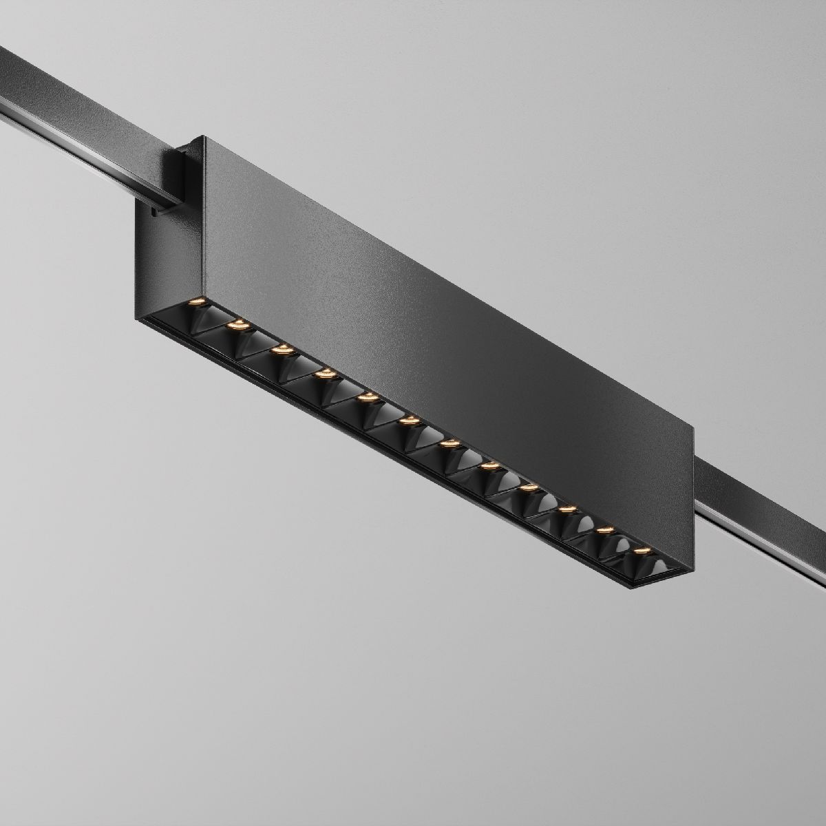 Трековый магнитный светильник Maytoni Points TR150-1-12W3K-M-B