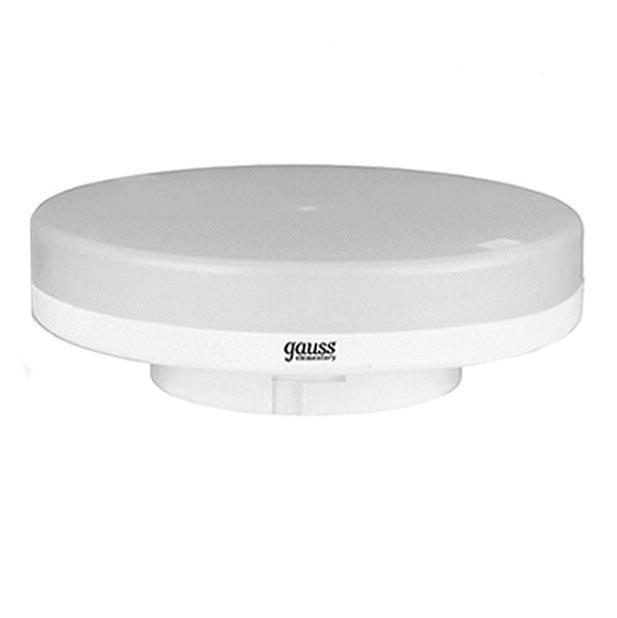 Лампа светодиодная Gauss GX53 14,5W 3000K таблетка матовая 10849152