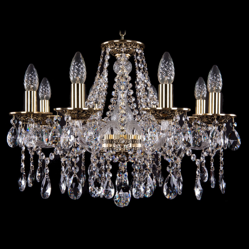 Подвесная люстра Bohemia Ivele 1613/8/200/GB