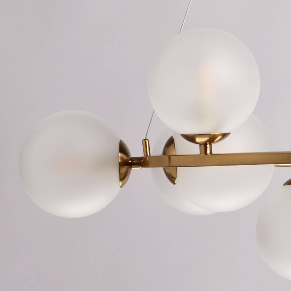 Подвесная люстра De Markt Оливия 306015311