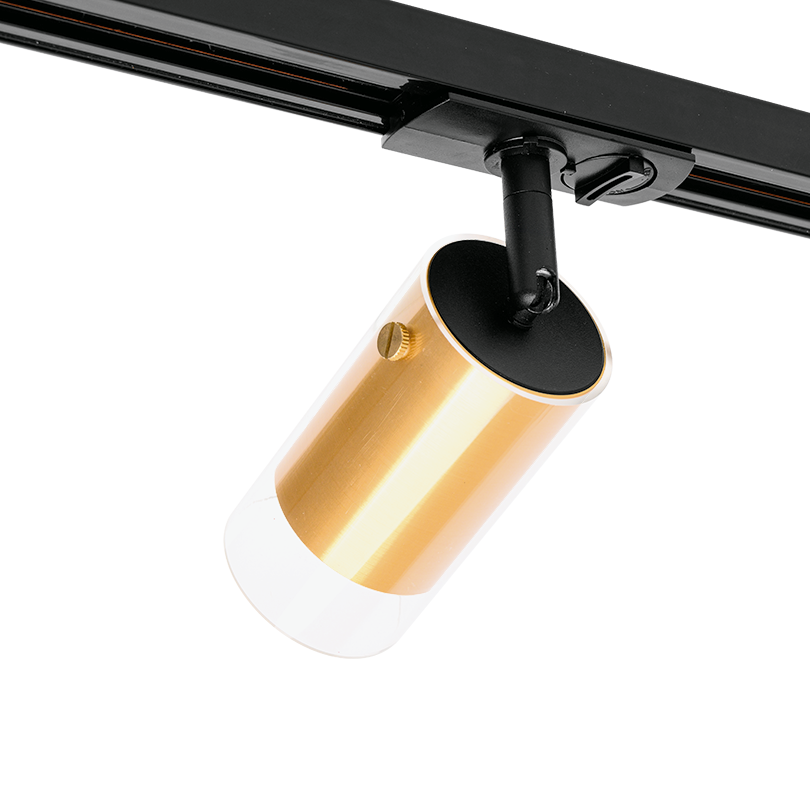 Трековый однофазный светильник Wolta Oro WTL-GU10/07G