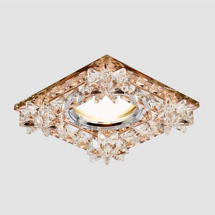 Встраиваемый светильник Ambrella Light Crystal K130 BR