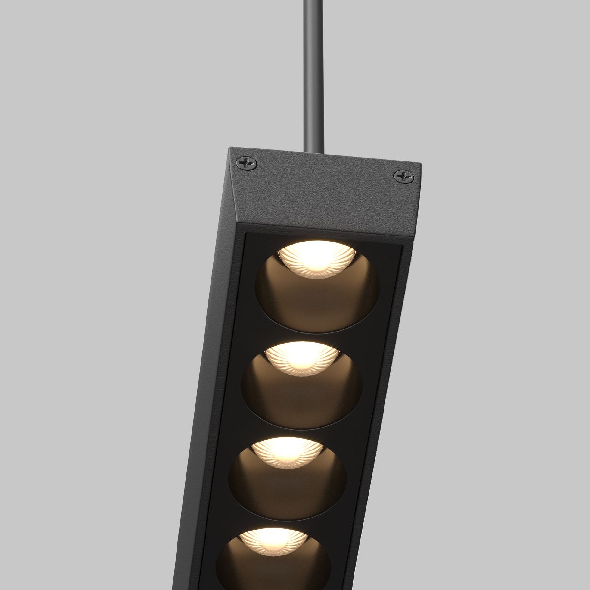 Трековый подвесной магнитный светильник Maytoni Points TR169-1-52W3K-M-B