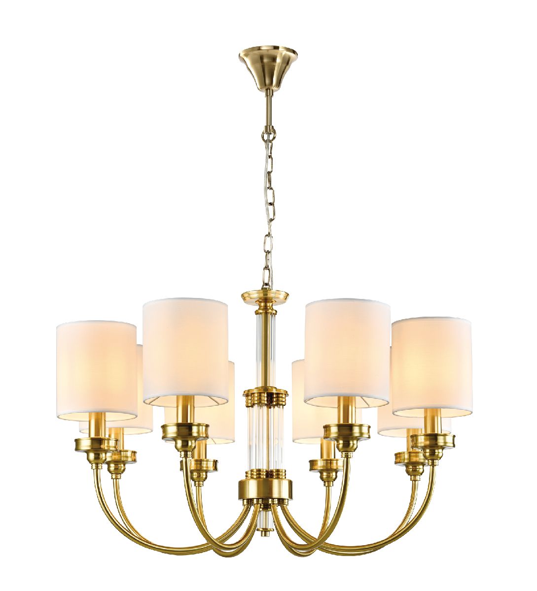 Подвесная люстра Milosh Tendence 0925СL-8GD