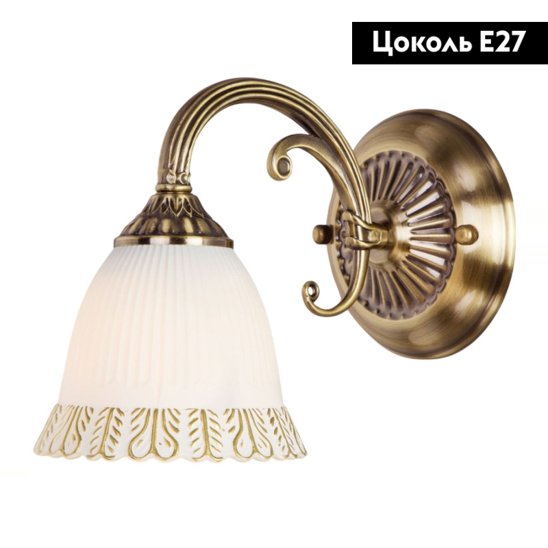 Бра Eurosvet 60107/1 античная бронза