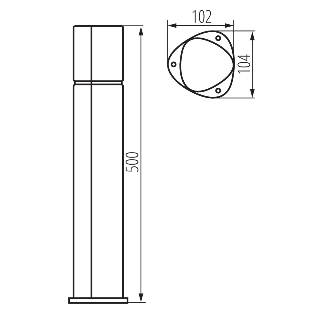 Ландшафтный светильник Kanlux Canor 36582