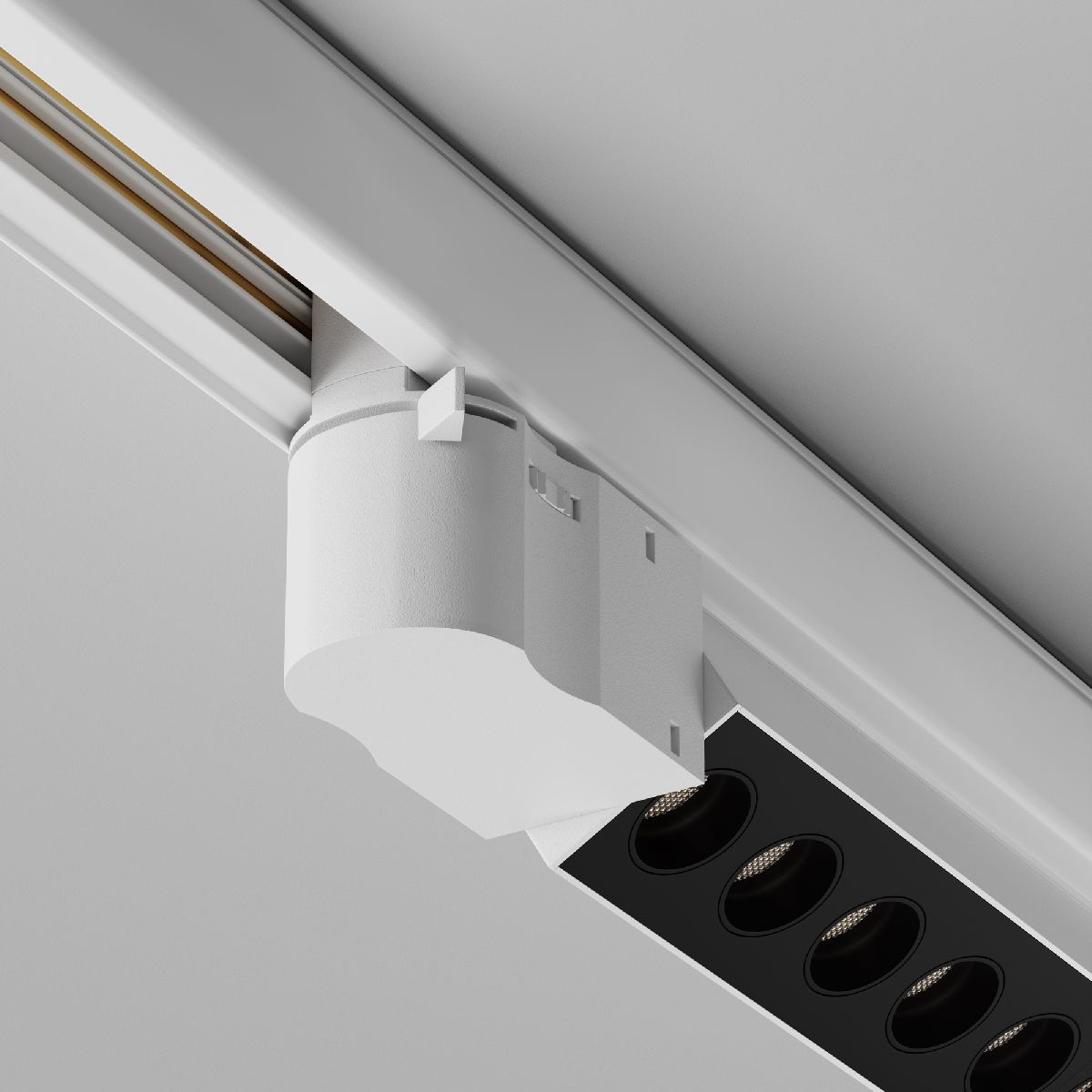 Трековый трехфазный светильник Maytoni Points TR195-3-20W4K-M-W