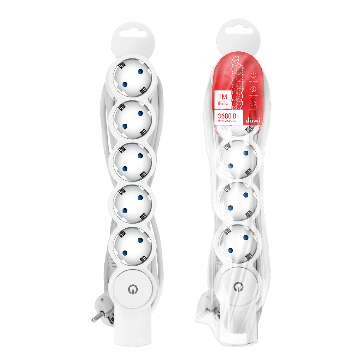 Удлинитель бытовой Duwi 32077 7