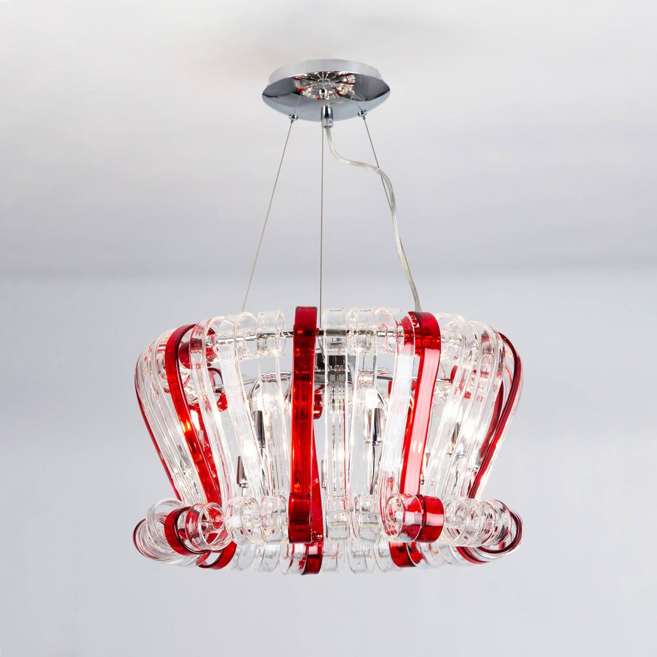 Подвесная люстра Citilux Volution Rosso EL326P09.2