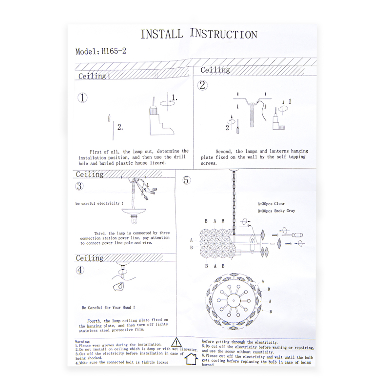 Подвесная люстра Hiper Judy H165-2