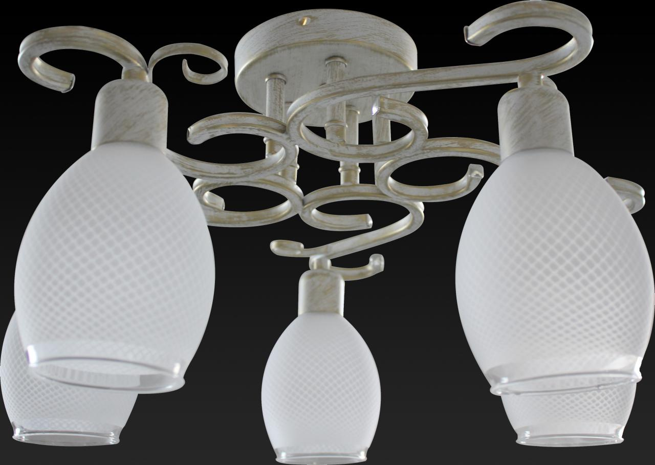 Потолочная люстра Toplight Loretta TL7360X-05WG