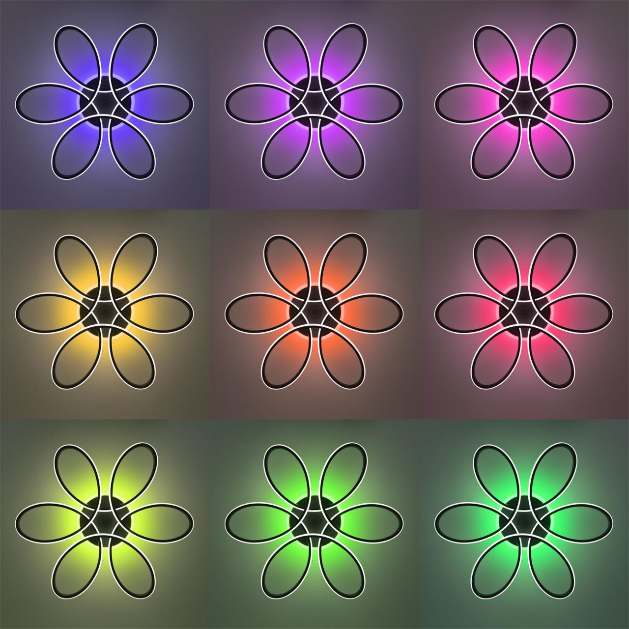 Потолочная люстра Citilux Сезар Смарт CL233A175E