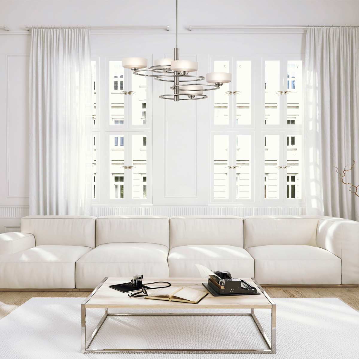 Подвесная люстра Kichler Aleeka KL-ALEEKA5B