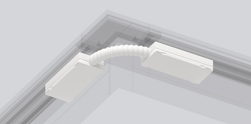 Гибкий соединитель Luminotti Slimline L.200.3.WH
