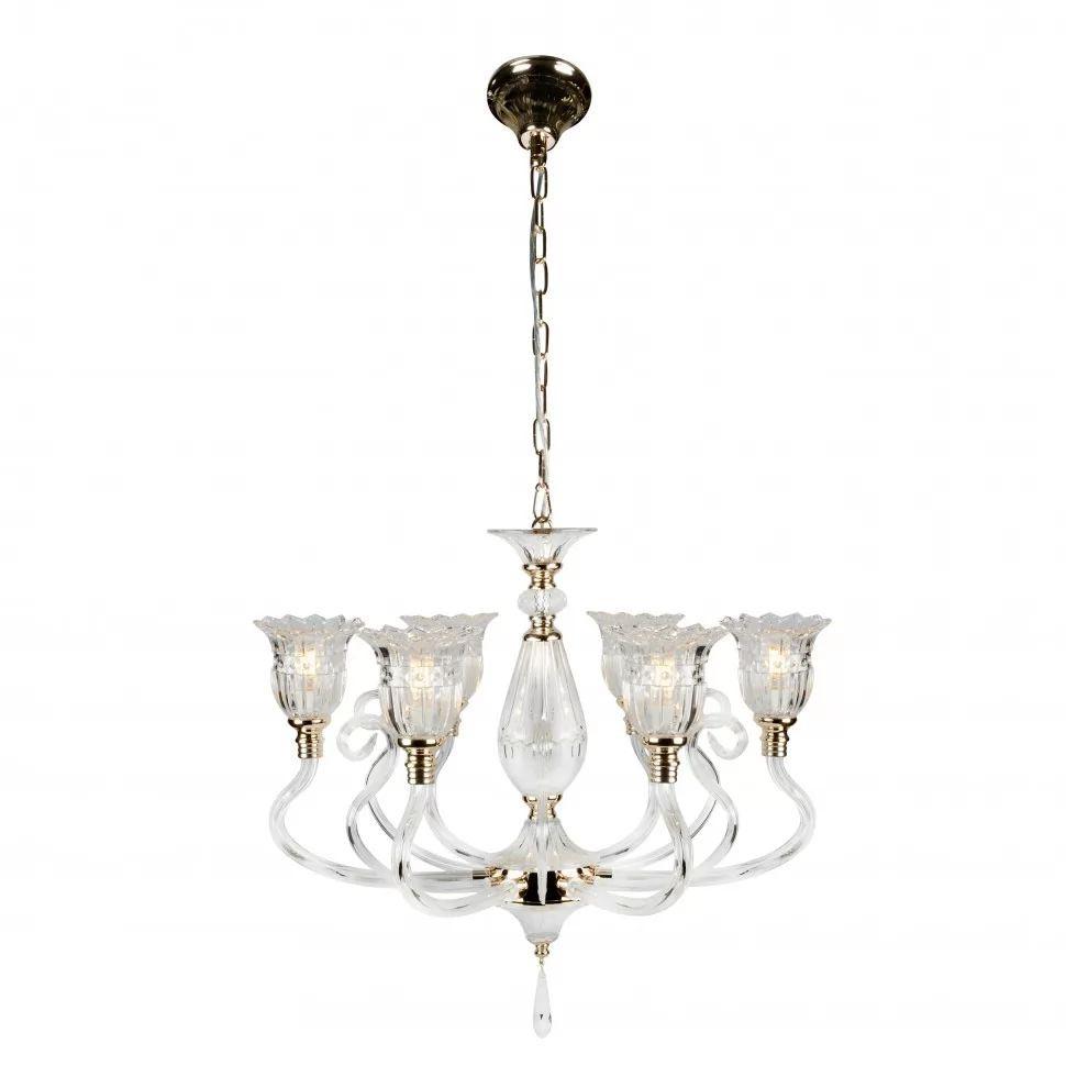 Подвесная люстра iLamp Norm P2326-6 GD