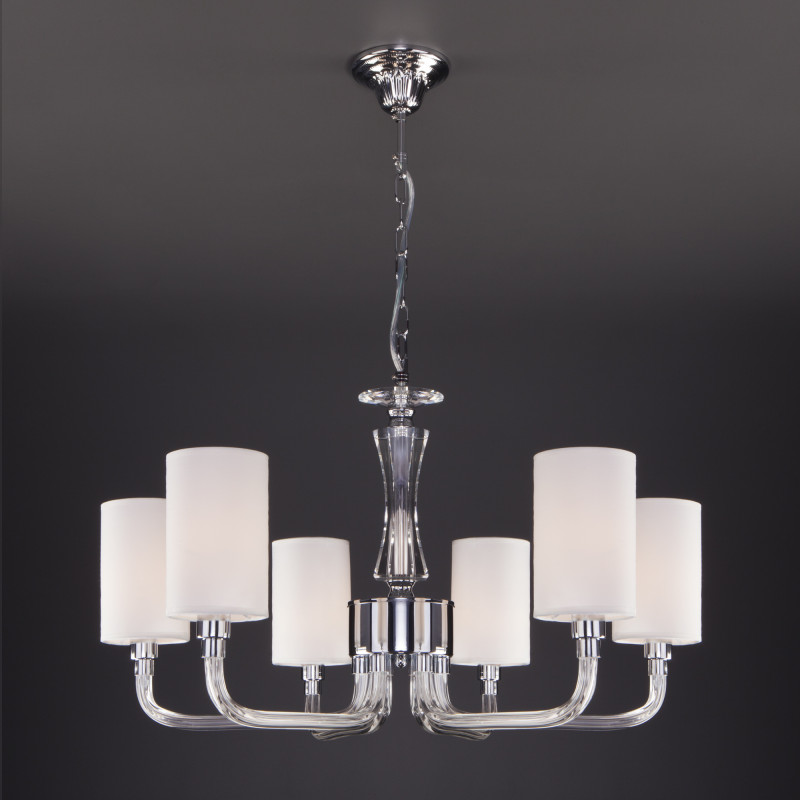 Подвесная люстра Eurosvet Catania 60120/6 хром Smart (60112/6)