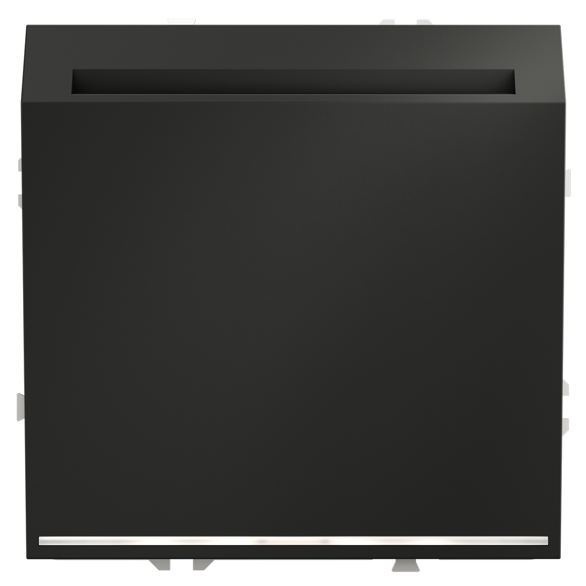 Выключатель встраиваемый Voltum S70 карточный 16А, (графит) VLS010707