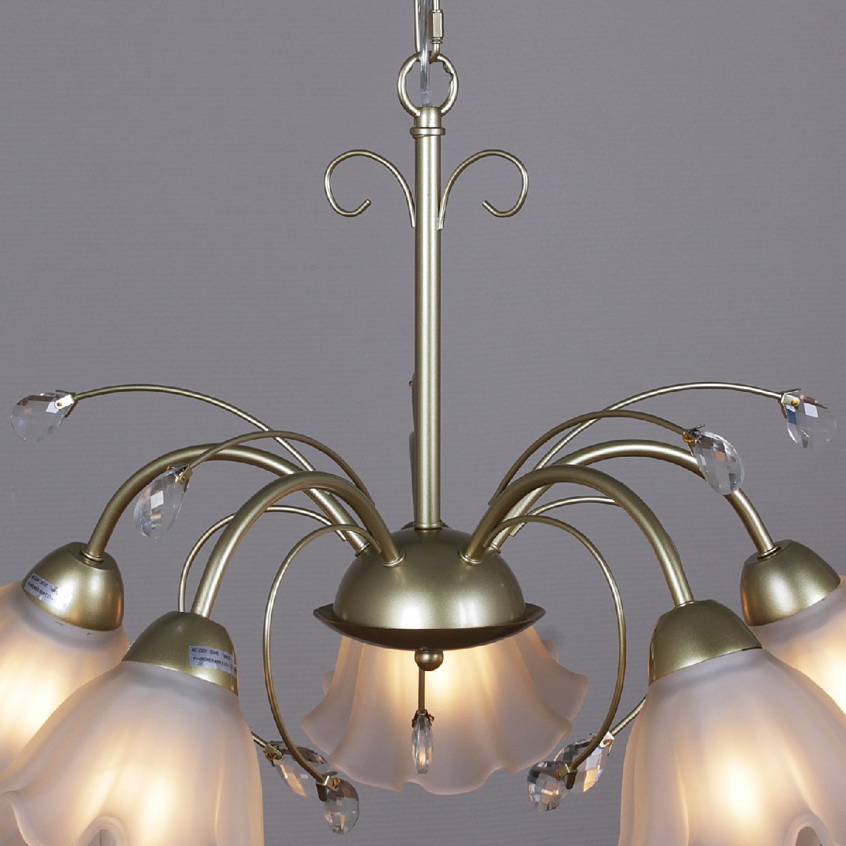 Подвесная люстра Reluce 50029-0.4-05 champine gold