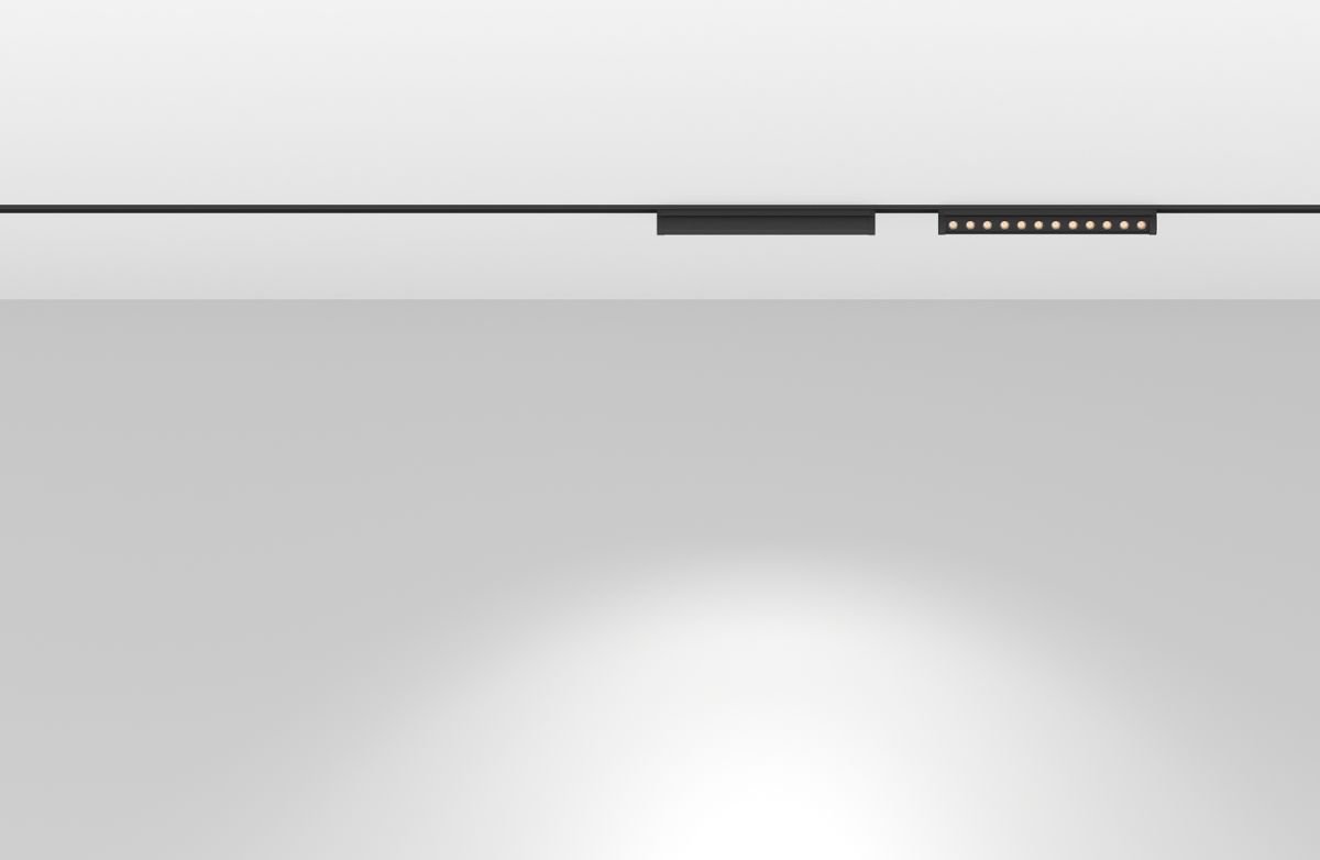 Трековый магнитный светильник Luminotti Genesis Turner Mask L.306.15.4K.BK