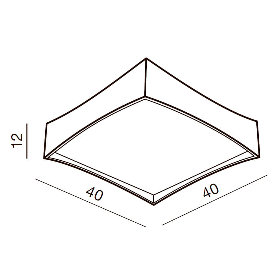 Потолочный светильник Azzardo Veccio 40 AZ2624