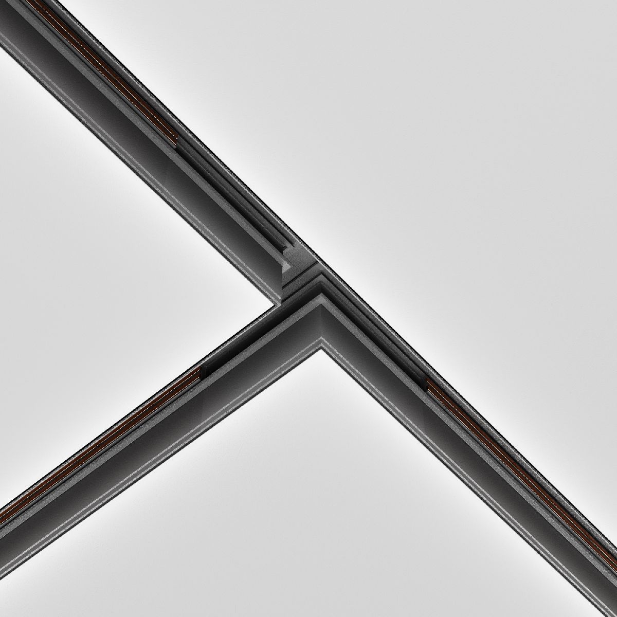 Коннектор Т-образный Maytoni Magnetic track system Exility TRA034CT-42.12B