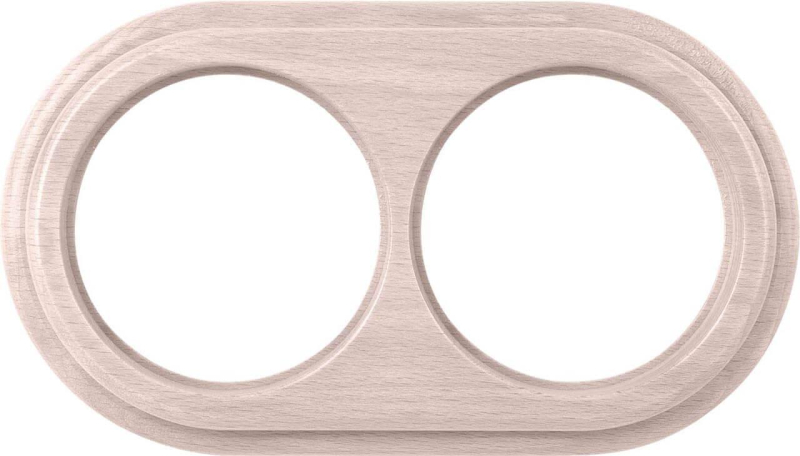 Рамка Werkel Legend на 2 поста беленый дуб WL15-frame-02 4690389116957