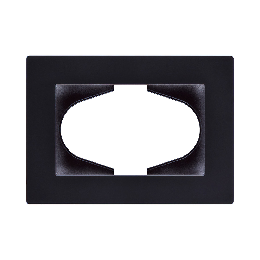 Рамка для двойной розетки, черный Kollinger Aspekt AT120BK